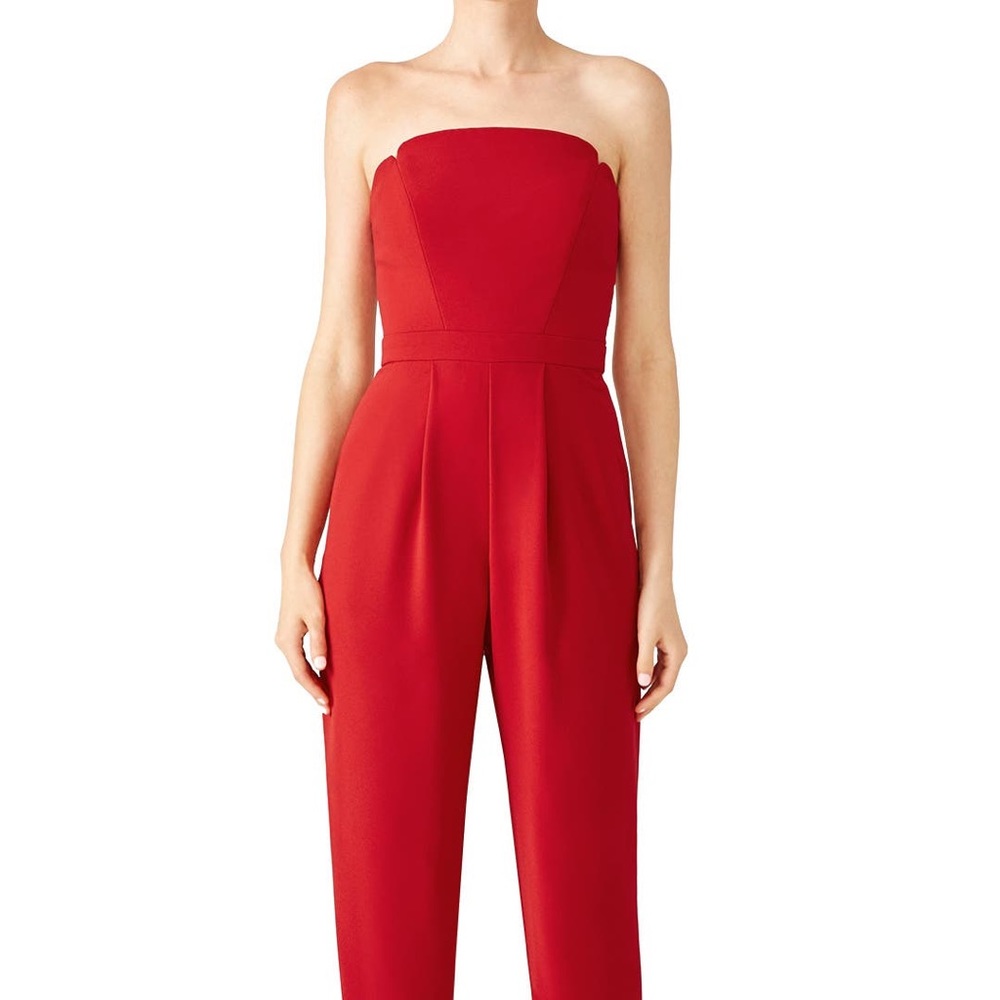 Jill Jill Stuart Red Jumpsuit In Size 0